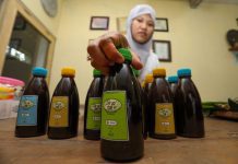 Sirup daun kersen